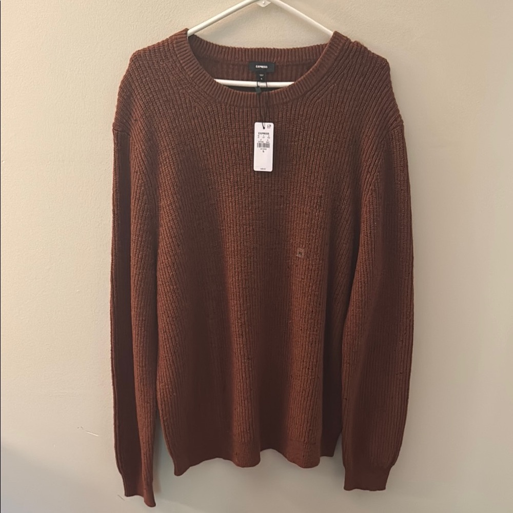 Men's Burnt Orange Sweater